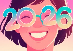smiling-woman-celebrating-2026-with-gradient-glasses